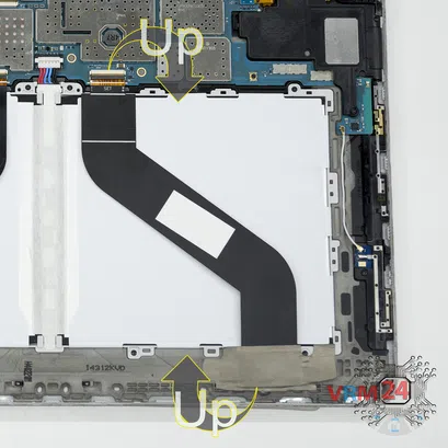 How to disassemble Samsung Galaxy Note Pro 12.2'' SM-P905, Step 4/2