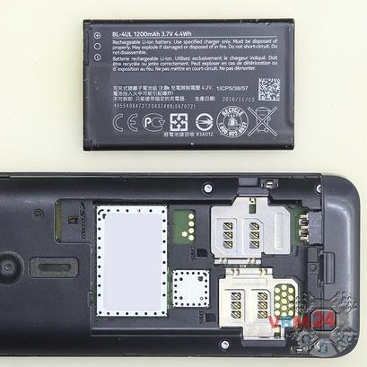 How to disassemble Nokia 230 RM-1172, Step 2/2
