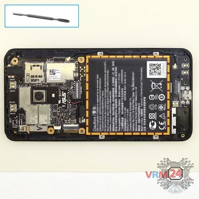 How to disassemble Asus ZenFone 4 A450CG, Step 7/1