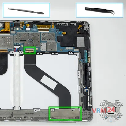 Как разобрать Samsung Galaxy Note Pro 12.2'' SM-P905, Шаг 4/1