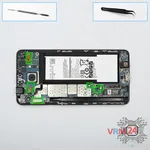 How to disassemble Samsung Galaxy Note 5 SM-N920, Step 5/1