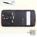 How to disassemble HTC Desire 326G, Step 3/1