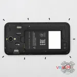 Cómo desmontar Asus ZenFone Go ZC451TG, Paso 3/2
