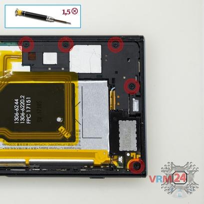 How to disassemble Sony Xperia XZ Premium, Step 6/1