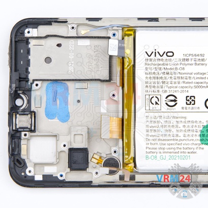 How to disassemble vivo Y31, Step 18/1