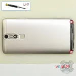 Как разобрать ZTE Axon Mini, Шаг 3/1