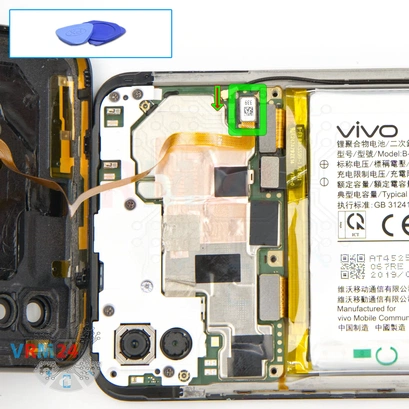 How to disassemble vivo Y93, Step 6/1