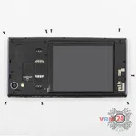 How to disassemble Lenovo P70, Step 2/2