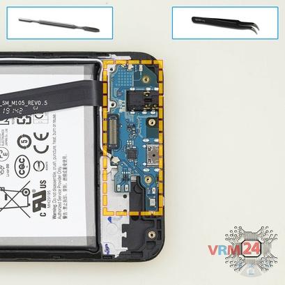How to disassemble Samsung Galaxy A10 SM-A105, Step 10/1