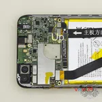 How to disassemble Huawei Honor 7C, Step 2/2