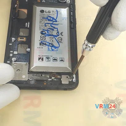 How to disassemble LG V40 ThinQ V405, Step 16/3