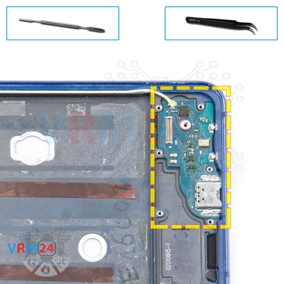 How to disassemble Samsung Galaxy A9 Pro SM-G887, Step 13/1