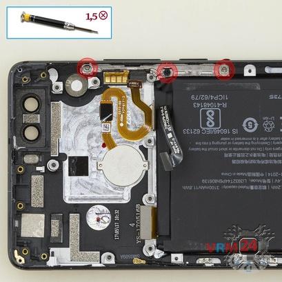 How to disassemble ZTE Nubia Z17, Step 21/1