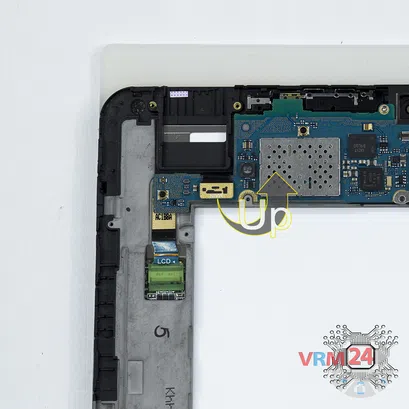 Cómo desmontar Samsung Galaxy Tab 8.9'' GT-P7300, Paso 13/4