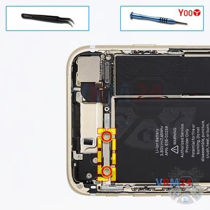Cómo desmontar Apple iPhone 7, Paso 15/1