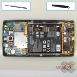 How to disassemble LG G Flex 2 H959, Step 7/1