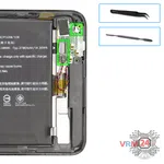 Como desmontar Acer Iconia Talk S A1-734 por si mesmo, Passo 4/1