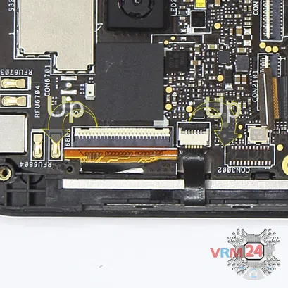 How to disassemble Asus ZenFone 5 A501CG, Step 7/2