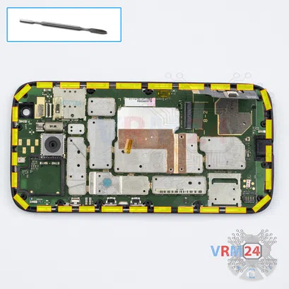 Como desmontar Motorola Moto G (1st gen) XT1032, Passo 9/1