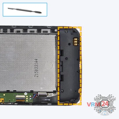 How to disassemble Alcatel OT POP C9 7047D, Step 5/1