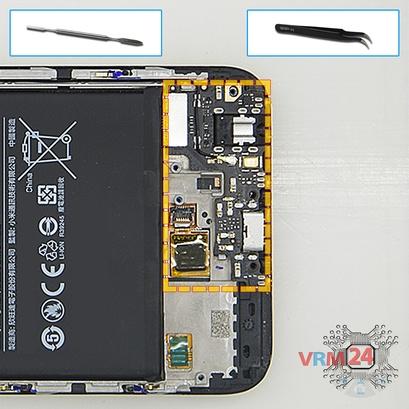 How to disassemble Xiaomi Mi A1, Step 9/1
