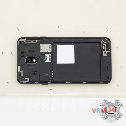How to disassemble Samsung Galaxy J4 SM-J400, Step 3/2