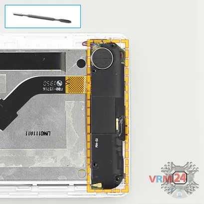 Cómo desmontar Acer Liquid Z150 Z5, Paso 5/1