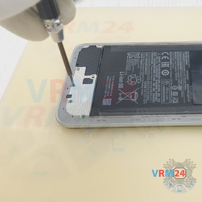 How to disassemble Xiaomi Redmi Note 10 5G, Step 4/3
