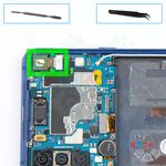 Cómo desmontar Samsung Galaxy A9 Pro (2019) SM-G887, Paso 14/1