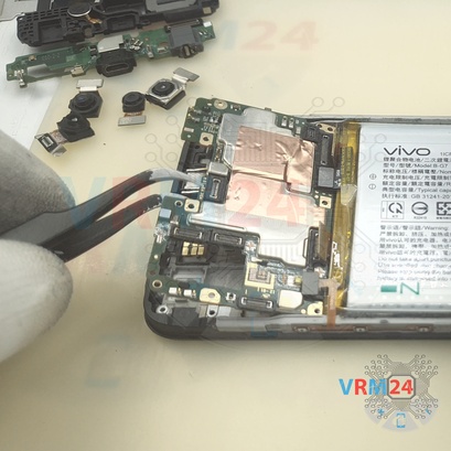 How to disassemble vivo Y17, Step 16/3