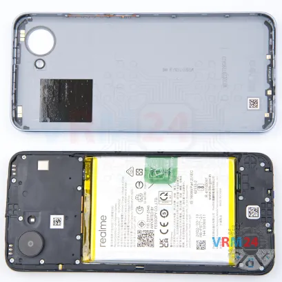 Как разобрать Realme C30, Шаг 3/2