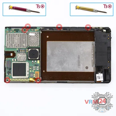 How to disassemble Nokia Lumia 920 RM-820, Step 8/1