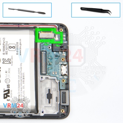 How to disassemble Samsung Galaxy M51 SM-M515, Step 8/1