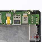 How to disassemble Nokia X2 RM-1013, Step 7/3