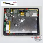 How to disassemble Prestigio MultiPad 2, Step 7/1