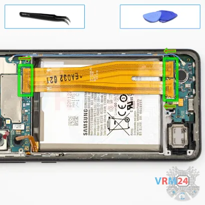 How to disassemble Samsung Galaxy A33 SM-A336, Step 9/1