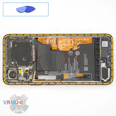 Cómo desmontar HONOR X7c, Paso 7/1