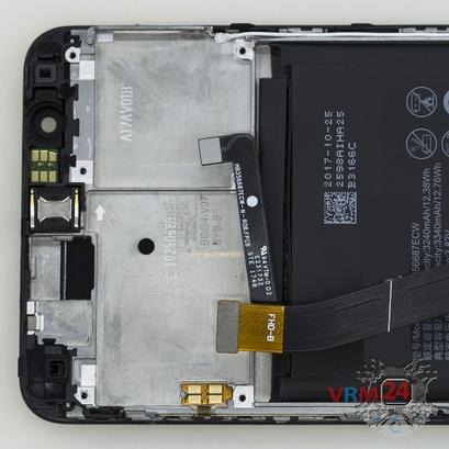 How to disassemble Huawei Honor 7X, Step 19/2