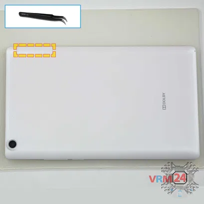 How to disassemble Lenovo Tab 2 A8-50, Step 1/1