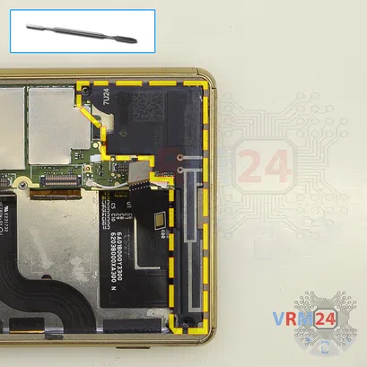 Como desmontar Sony Xperia M5 por si mesmo, Passo 10/1