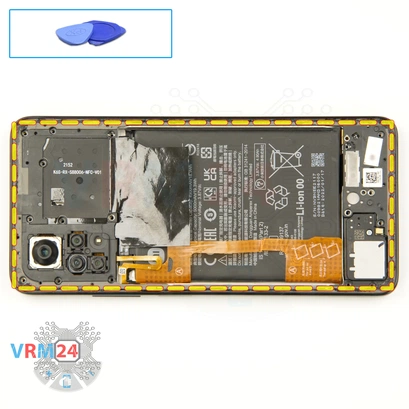 How to disassemble Xiaomi Redmi Note 11 Pro, Step 5/1