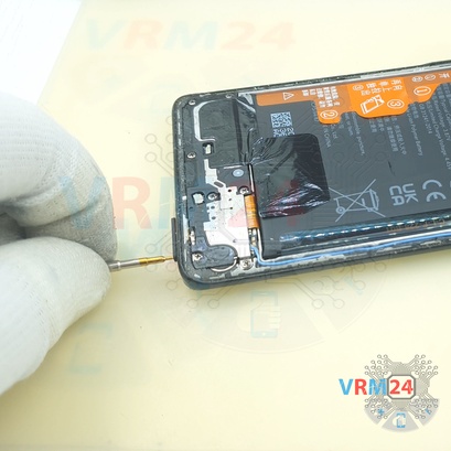How to disassemble Honor 50 NTH-NX9, Step 2/3