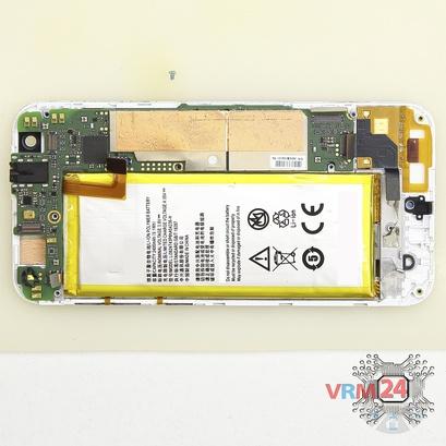 How to disassemble ZTE Blade S6, Step 12/2