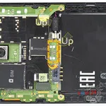 How to disassemble HTC Desire 300, Step 6/2
