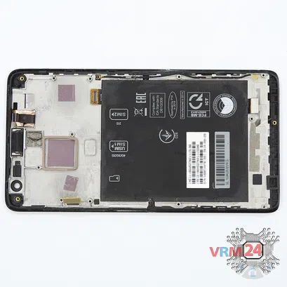 How to disassemble Lenovo S856, Step 9/1