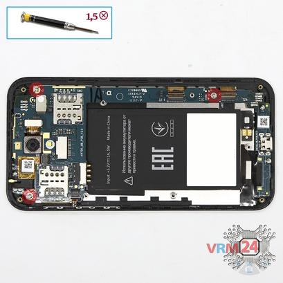How to disassemble Asus ZenFone Go ZC451TG, Step 5/1