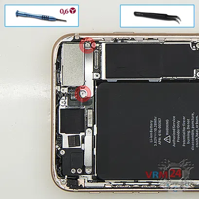 Cómo desmontar Apple iPhone 8 Plus, Paso 7/1