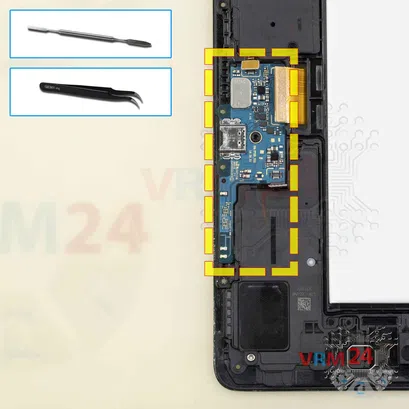 Como desmontar Samsung Galaxy Tab S5e SM-T720 por si mesmo, Passo 14/1
