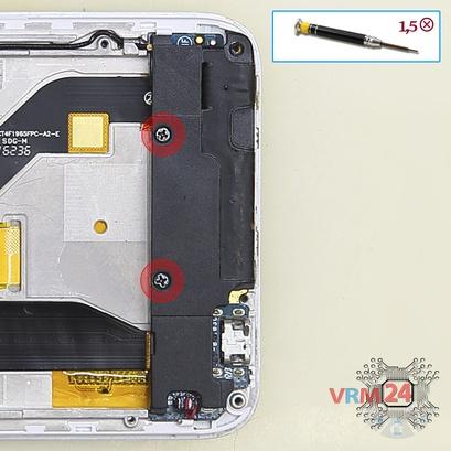 How to disassemble HTC Desire 628, Step 6/1