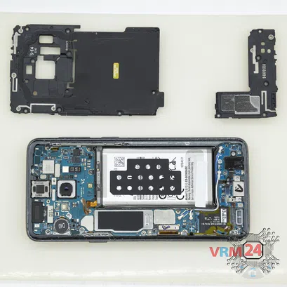 Cómo desmontar Samsung Galaxy S9 SM-G960, Paso 4/2